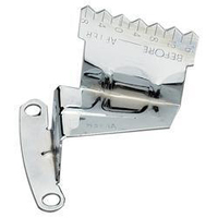 Proflow Timing Pointer Steel Chrome SB Chev 7 or 8 in. Balancers