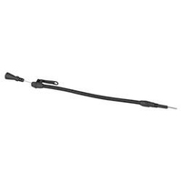 Proflow Engine Dipstick Braided Stainless/Black Black Finish Handle For Chevrolet Big Block Each