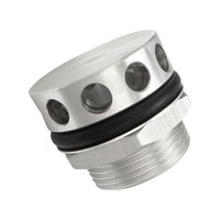 Proflow Valve Cover Baffle Aluminum Natural Bolt-In Kit