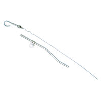 Proflow Engine Oil Dipstick with Tube To Pan Steel Chrome SBF Windsor V8 289 302 Each