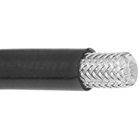 Proflow Stainless Steel Braided PTFE Hose PVC Cover -03AN 3 Metre Length