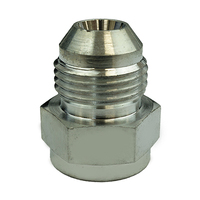 Proflow Female 5/8in. x 18 Inverted Flare To Male -08AN Steel Adaptor