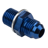 Proflow Fitting Adaptor Male 14mm x 1.50mm To Fitting Adaptor Male -08AN Blue