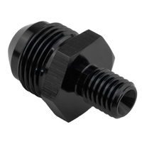 Proflow Fitting Adaptor Male 10mm x 1.50mm To Fitting Adaptor Male -08AN Black
