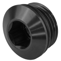 Proflow AN Port Plug Low Profile Allen Key M10 x 1.0 Black