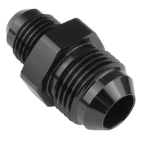 Proflow Adaptor Flare Male Reducer -10AN To -06AN Black