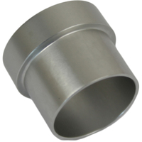 Proflow AN Aluminium Tube Sleeve set of 5 1/4in. Tube Silver