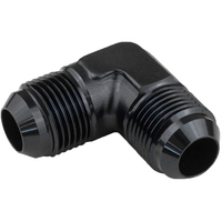 Proflow Flare Union -12AN 90 Degree Union Black