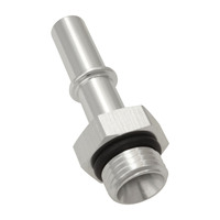Proflow 3/8'' Fitting Male Quick Connect To -08AN O-Ring Male Silver