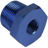 Proflow Fitting NPT Pipe Reducer 1/2in. To 3/8in. Blue