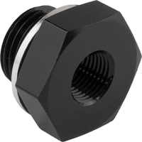 Proflow Fitting Metric Port Reducer M12 x 1.50 To 1/8in. Fitting NPT Black