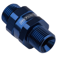 Proflow Fitting Male Swivel adaptor 18mm x 1.50 To Male -08AN Blue