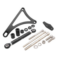 Proflow Alternator Bracket For Ford V8 Windsor 351W Drivers Side Mid Mount Suits L/H Inlet Water Pump Polished Black
