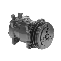 Proflow Air Conditioning Compressor Sanden 508 Aluminium Black V Pulley Each