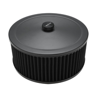 Proflow Air Filter Assembly Round 9in. x 4in. Black