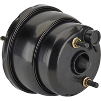 Proflow Power Brake Booster Universal 7in. Dual Diaphragm Black
