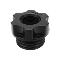 Proflow Oil Cap Breather For Ford Falcon Barra 4.0L -10AN Screw-on Billet Aluminium Black