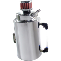 Proflow Oil Breather Catch Tank 2L w/Breather Polished