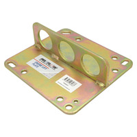 Proflow Engine Lift Plate Gold Iridited Steel 900 lbs (400kg) Max Fits Most 2-Barrel/ 4-Barrel Intakes