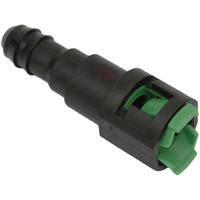 Proflow Fuel Line Connectors Nylon 5/16in. Female QR Straight To 3/8in. (10mm) Barb Each