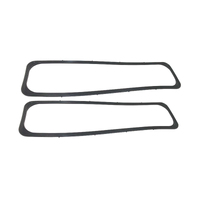 Proflow Gaskets Valve Cover 1987-up For GMC / For Chevrolet 5.0L & 5.7L Center Bolt - set of 2 Black Neoprene/Rubber