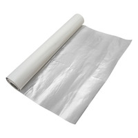 Proflow Heat Barrier Aluminized Reflective Fibreglass Foil 450 Degrees Celsius Adhesive Backing 610mm x 610mm 0.2mm Thick Mat