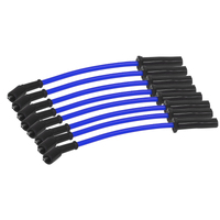 Proflow Spark Plug Pro Lead Wires 10mm Spiral Core Blue Black Boots LS For Holden Commodore Chev