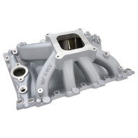 Proflow Intake Manifold MaxJr Single Plane Square Bore Aluminium Silver For Holden Commodore V8 VN Heads 253 304 308