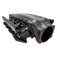 Proflow Billet CNC LS Intake Manifold Kit SuperMax Plus For Holden Commodore LS3/L92 102mm Bore Gloss Black