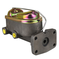 Proflow Master Cylinder Mopar For Chrysler 66-74,Cast Iron Natural 1-1/8 in. Bore Dual Bowl Disc/Drum Each