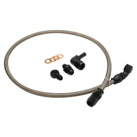 Proflow Turbo Water Line Feed Kit Stainless Braided Hose For Ford Falcon Barra BA/BF/FG XR6 Turbo