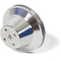 Proflow Water Pump Billet Pulley V-Belt BB For Chrysler 1-Groove Anodised Aluminium