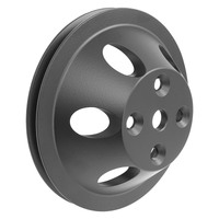 Proflow Pulley V-Belt Water Pump SB Chev Long Water Pump 1-Groove Black Aluminium