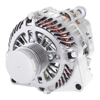 Proflow Alternator Power Spark 140 Amp For Holden Commodore LS VE/VF Internal Regulator Polished Serpentine Pulley Each