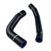 Proflow Radiator Hose Kit Silicone Black For Holden 350 327 HQ HJ HX HZ