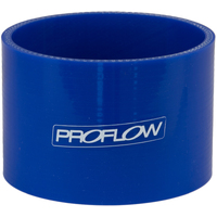 Proflow Hose Tubing Air intake Silicone Straight 4.25in. Straight 3in. Length Blue