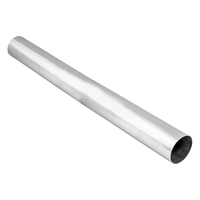Proflow Stainless Steel Tubing Intercooler Exhaust SS304 2.50in. Straight 100cm Long