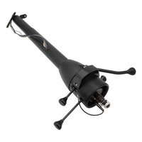 Proflow Universal Steering Column Automatic Collapsible Column 5 Position Tilt 28" Long Black Powder Coat Kit