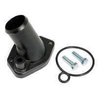 Proflow Aluminium Water Neck For Ford 289-302 351W O'Ring Style Black Each