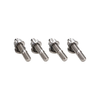 Proflow Turbocharger Stud Kit Grade 5 Titanium M10x1.25 50mm Length Set of 4