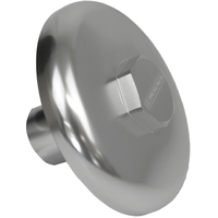 Proflow Oil Filter Sandwich Block Off Plate Aluminium M20 x 1.50 Silver