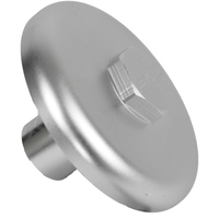 Proflow Oil Filter Sandwich Block Off Plate Aluminium For Chevrolet 13/16in. -16 Silver