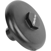 Proflow Oil Filter Sandwich Block Off Plate Aluminium For Chevrolet 13/16in. -16 Black