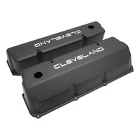 Proflow Valve Covers Tall Cast Aluminium Black Small Block Ford 302 351C Pair