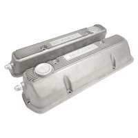 Proflow Aluminium Valve Covers For Holden Commodore V8 VN-VT Performance Style Cast Aluminium Natural Set