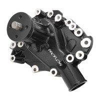 Proflow Water Pump CoolMax Mechanical High-Volume Aluminium Black Powdercoat For Ford 302 351C Each