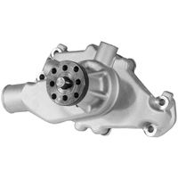 Proflow Water Pump Cast Aluminium Ultra Cool SB Chev Short Style Satin Finish Each