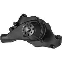 Proflow Water Pump Cast Aluminium Ultra Cool BB Chev Shorty Style Black Finish Each
