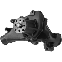 Proflow Water Pump Cast Aluminium Ultra Cool Sb Chev Long Style Black Finish Each