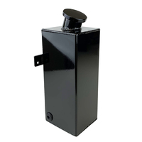Proflow Windshield Washer Reservoir Universal Fabricated Aluminium 200x 150 x 82mm Black Powder Coat